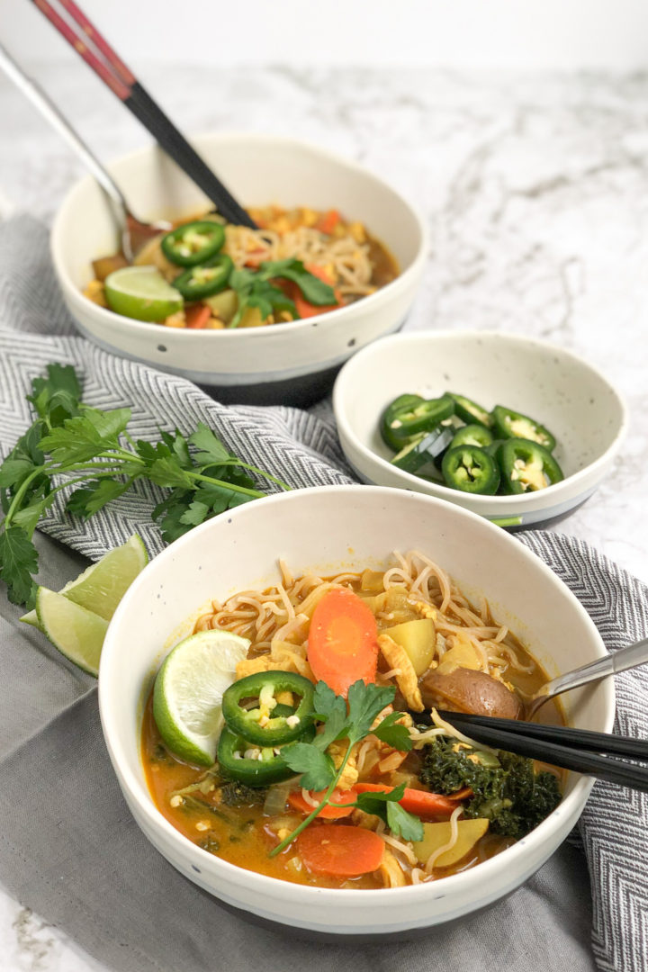 Coconut Curry Chicken Noodle Soup | 'Bitchin' in the Kitchen'