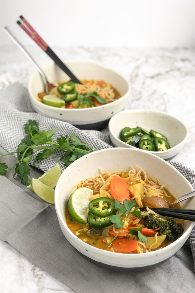 Coconut Curry Chicken Noodle Soup | 'Bitchin' in the Kitchen'