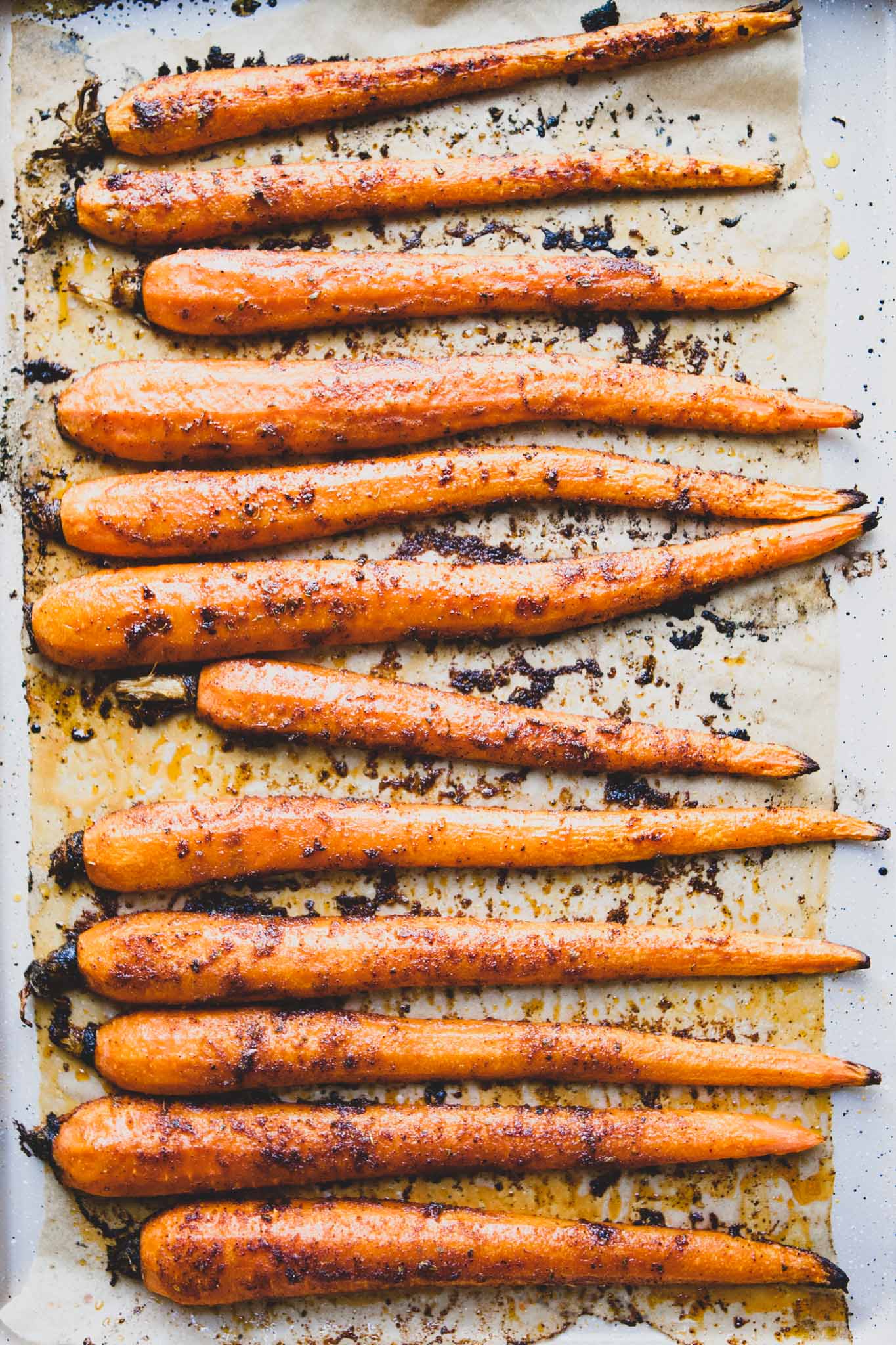 Mexican Street Style Roasted Carrots