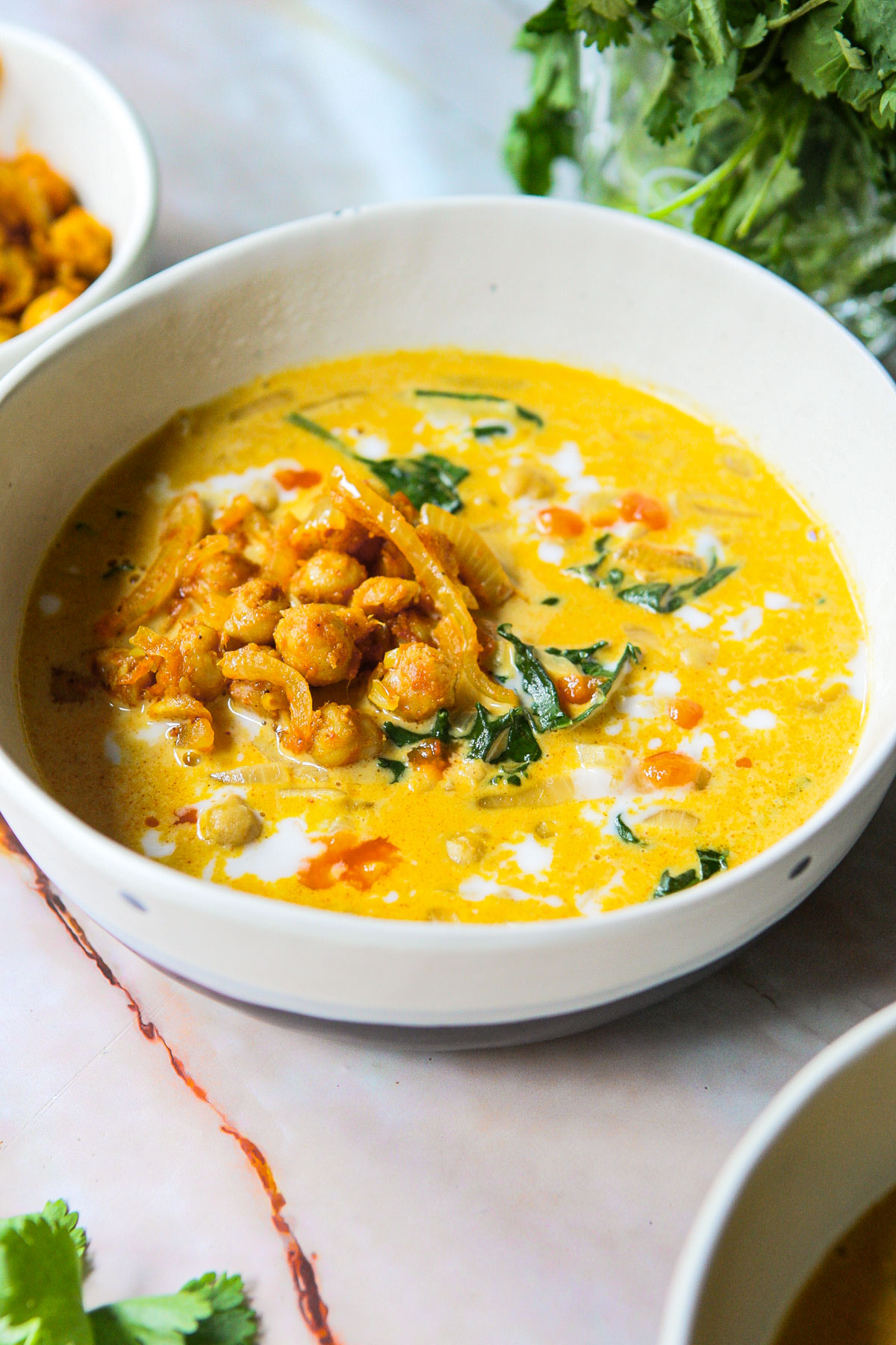 Chickpea Curry Soup
